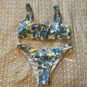 SHEIN bikini top and bottom